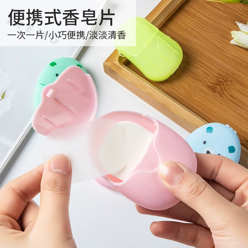 Portable soap tablets children student travel hand washing tablets portable mini disposable antibacterial soap tablets soap tablets