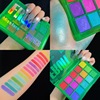Matte waterproof eyeshadow palette, eye shadow, makeup primer, new collection, 15 colors, no smudge