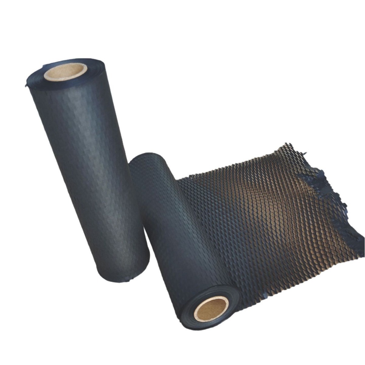 Los fabricantes suministran papel de nido de abeja de color blanco y negro, papel de embalaje degradable y ecológico, papel kraft amortiguado, papel de panal, bolsa de panal