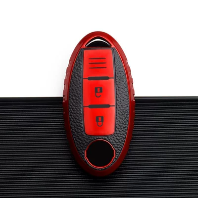 Loulan Tiida Bluebird Car Bag – Car key bag - nissan-d-smart-2-key-vitality-red-single-shell