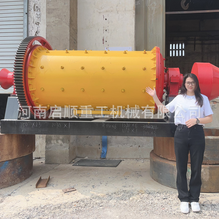 矿石连续卧式球磨机 小型水泥熟料磨粉机 球磨开采黄金矿浮选机器
