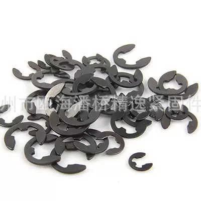 GB896开口挡圈 E型卡簧 开口挡圈 弹簧钢65MN