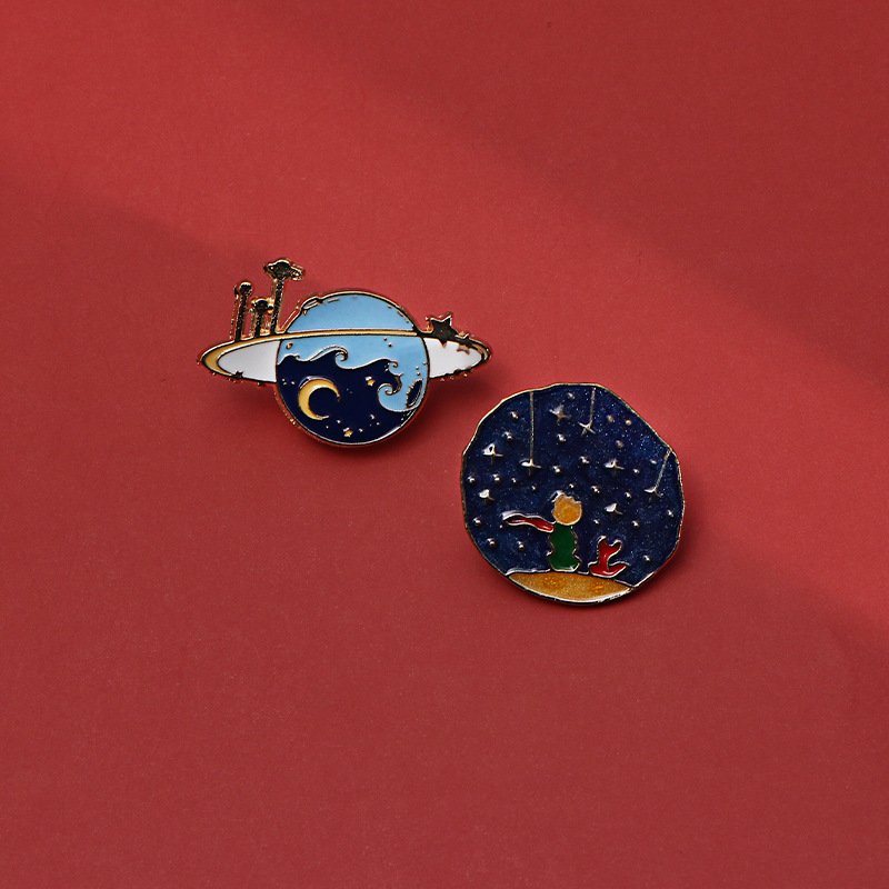Cartoon starry sky