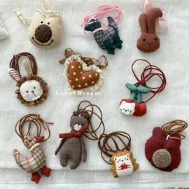 发夹;发圈;挂饰挂件