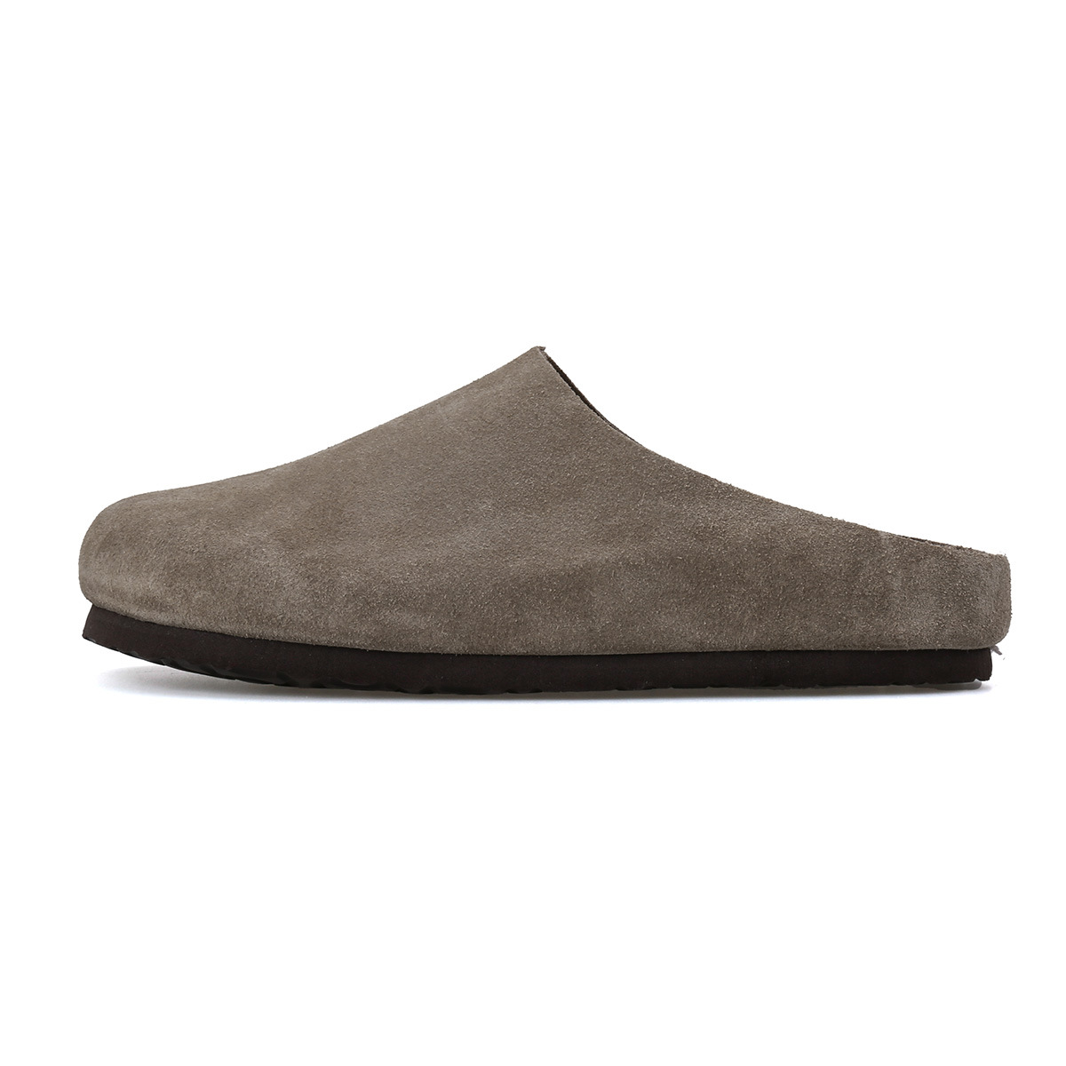 Pantofole in vera pelle e sughero per uomo e donna, stesso stile per coppie, con punta chiusa, stile retrò casual e comodo._voghion.com