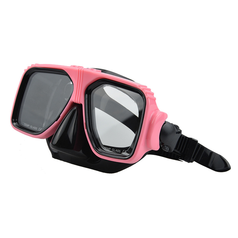 Swimming goggles, adult training, snorkeling, silicone mask, professional diving equipment_voghion.com