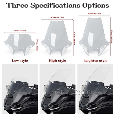 Suitable for Bmw | Motorcycle front windshield