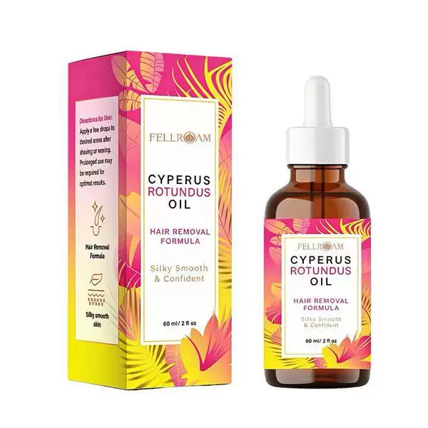 Cross-border best-selling Cyperus rotundus essential oil, hair growth reducing care oil, in stock at source