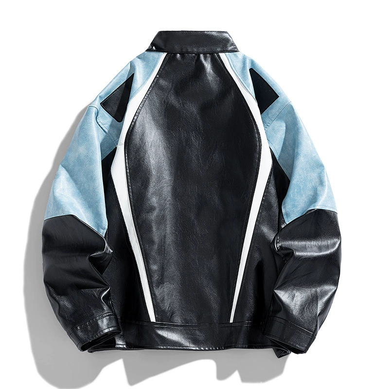 Men's jacket for students, polyurethane racing car, new collection