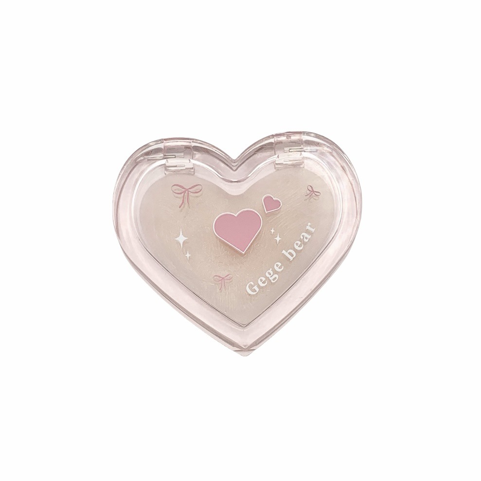 Gege bear brillante y transparente crema de agua de amor monocromático natural brillante facial natural rubina tridimensional