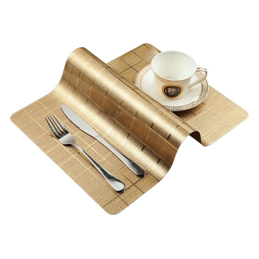 Гостиничный Ресторан Водонепроницаемый Западный обеденный коврик ПВХ пластиковый коврик для обеденного стола Изоляционная чашка Чаша Посуда Коврик Amazon Daifa