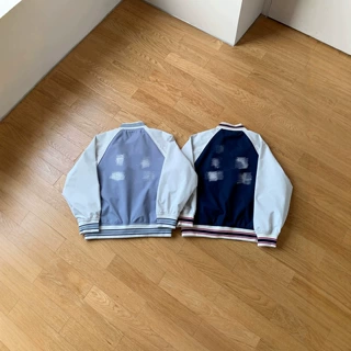 货号0B3009，童装学院风秋冬儿童棒球服夹克外套