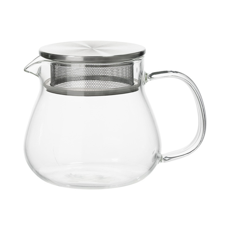 Tetera de vidrio tetera de agua hervida a alta temperatura para el hogar, nuevo juego de té con filtro chino, tetera de flores de alta temperatura con alto contenido de borosilicato