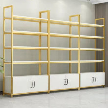 超市展示架货架展会中岛柜化妆品收纳鞋店饰品零食母婴店产品现货