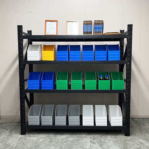 Shelf slanted corner cardboard storage box multifunctional classification e-commerce warehouse parts material wear-resistant hollow board warehouse box 