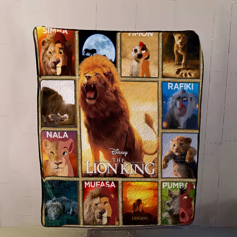 2025跨境新款数码印花狮子系列床褥外贸爆款床褥支持来图生产