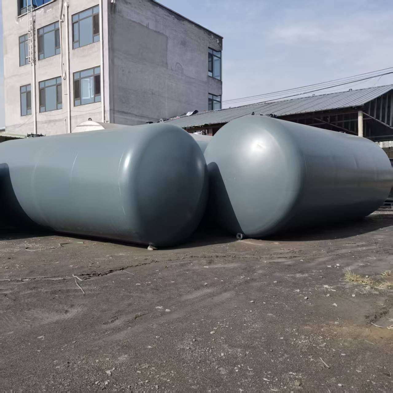 玻璃钢储罐 地埋式卧式玻璃钢储罐立式大型玻璃钢化工盐酸储水罐
