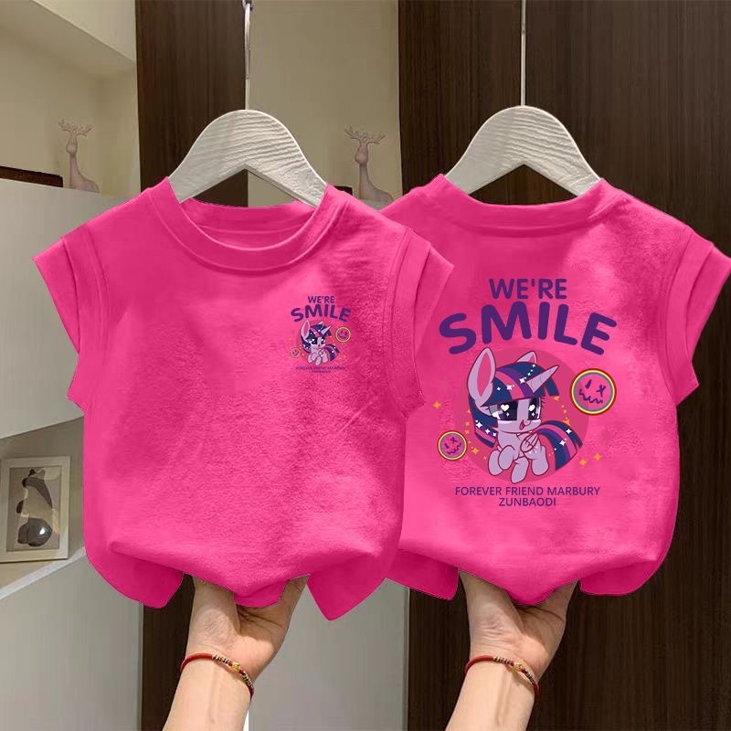 Girls' Summer Ice Silk Vest 2025 New Style Children's Sleeveless T-shirt for Medium and Large Children Fashionable Princess Top Trendy