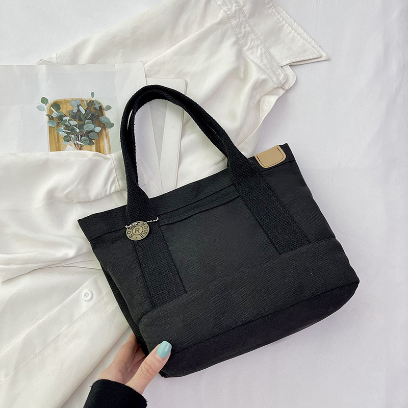 Verano nuevo bolso de lona japonés bolso de dama bolso de gran capacidad bolso de moda versátil bolso de moda casual