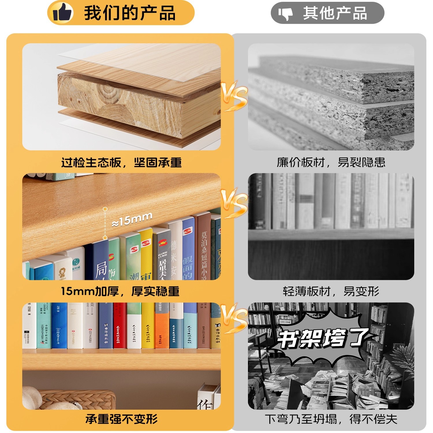 Estantes de madera sólida estantería de piso sala de estar integrada contra la pared armario de almacenamiento armario de almacenamiento para estudiantes librería infantil doméstica