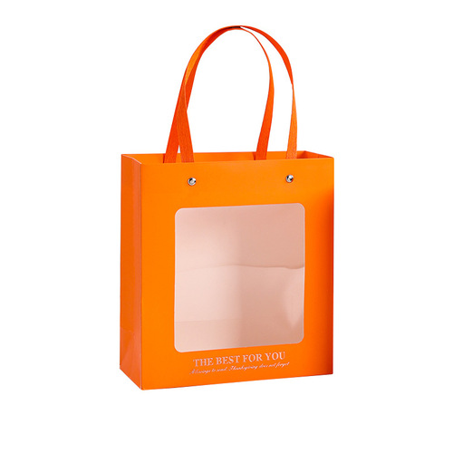 Companion gift box empty box orange portable drawer type gift box new year wedding bridesmaid return gift wedding candy towel gift box