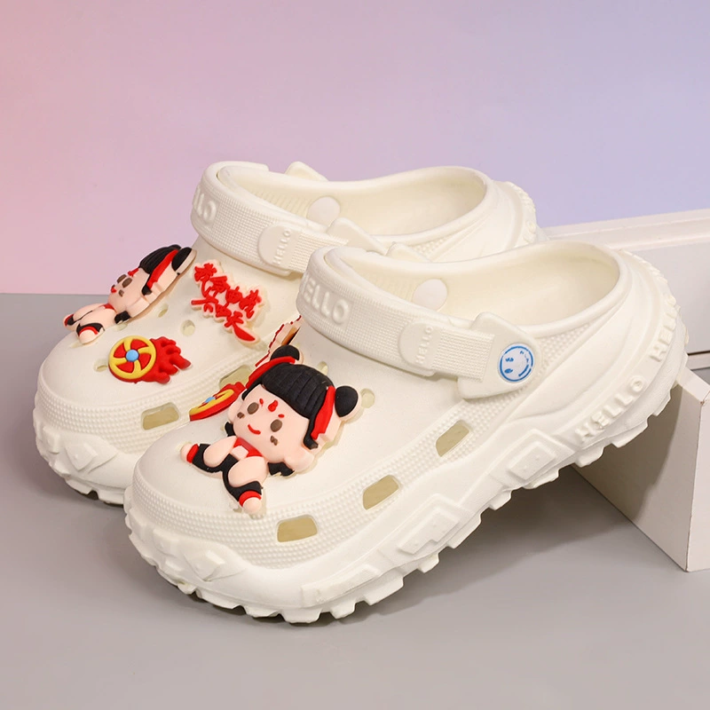 Детские пещерные туфли 2025 новые мультяшные сандалии