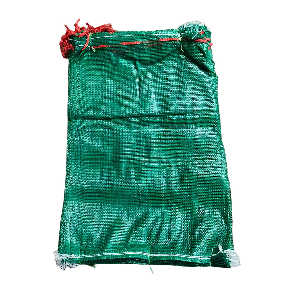 Bolsas de malla al por mayor bolsa de maíz batatas pequeñas bolsas de malla de plástico grueso bolsa de malla con cuerda de boca