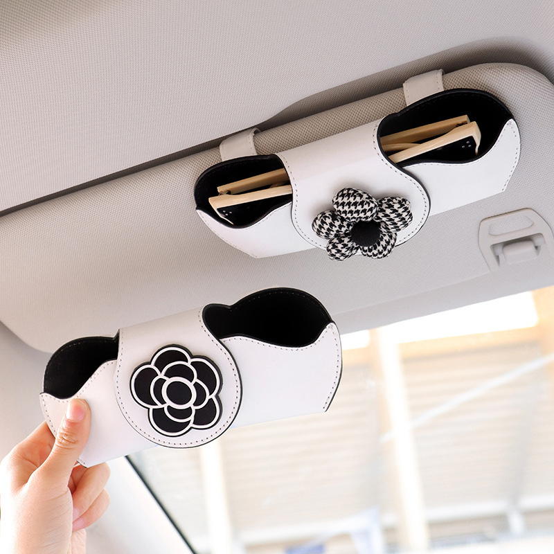 Car Glasses Box Cyber Celebrated Camellia Car Glasses Clip Sun Visor Storage Car Inner Driving Sunglasses Clip Women Car Glasses Box Cyber Celebrated Camellia Car Glasses Clip Sun Visor Storage Car Inner Driving Sunglasses Clip Women