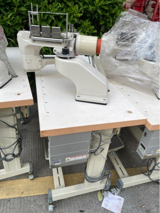 银箭曲臂型直驱四针六线拼缝机绷缝机缝纫机保暖内衣筒裤专用拼接