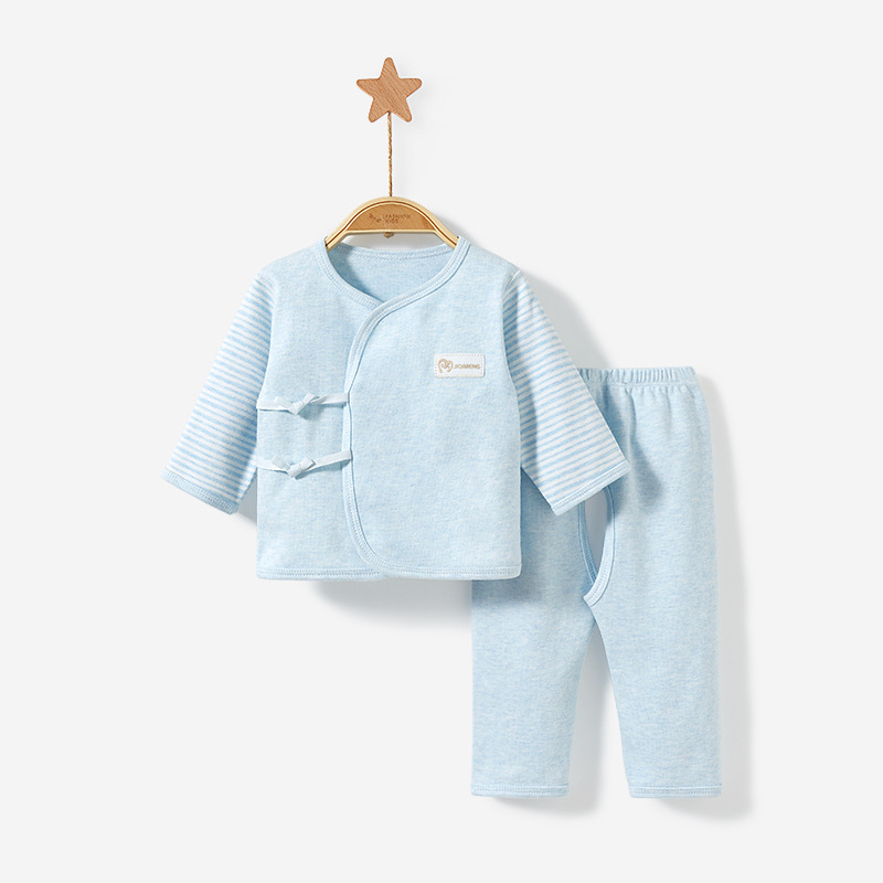 Ropa de bebé recién nacido Otoño e Invierno recién nacido monje 0 base 3 meses de ropa interior de algodón dividida ropa de bebé otoño traje