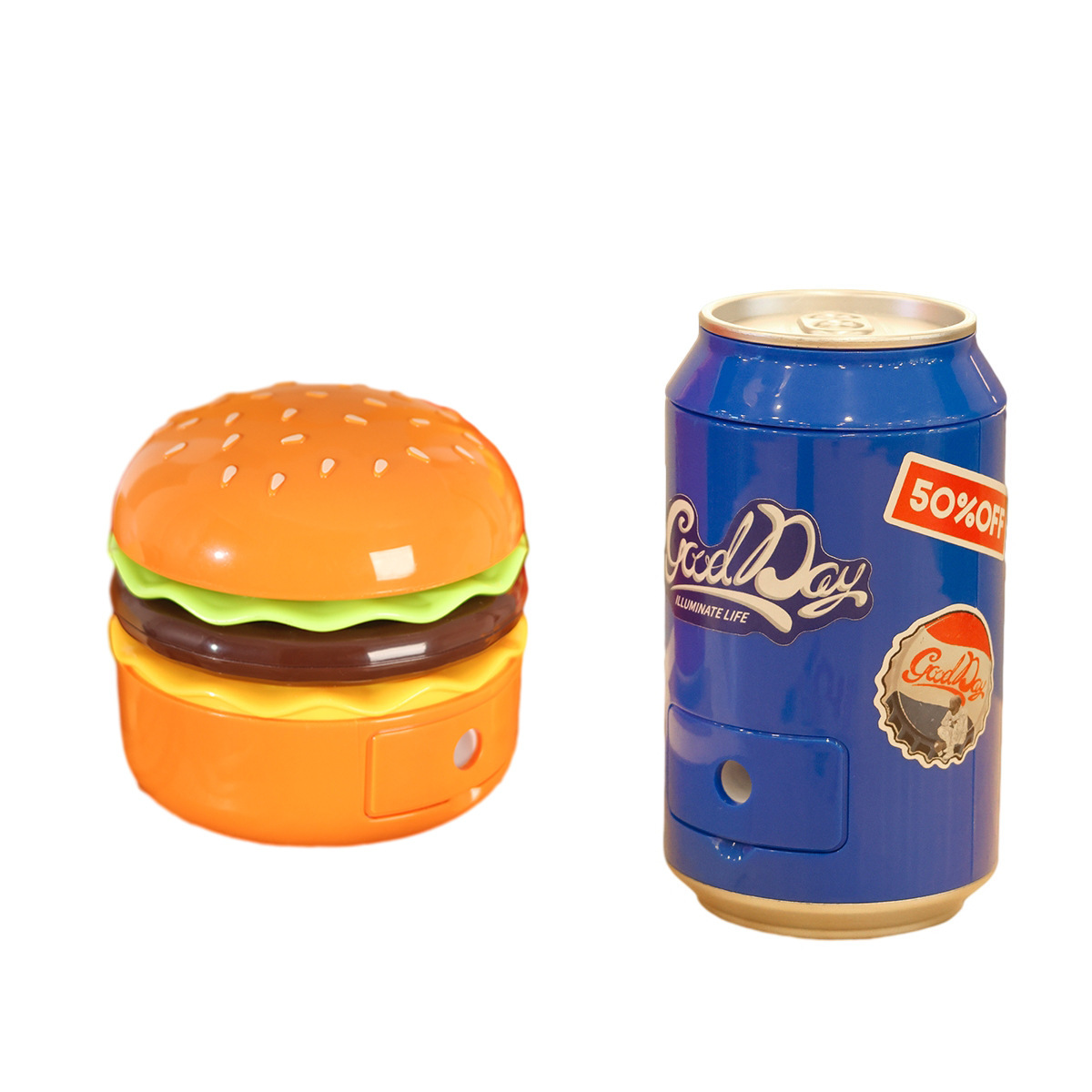 Lámpara de mesa pequeña creativa transfronteriza papas fritas helado manguera luz de noche usb carga estudiante niños decoración de escritorio al por mayor