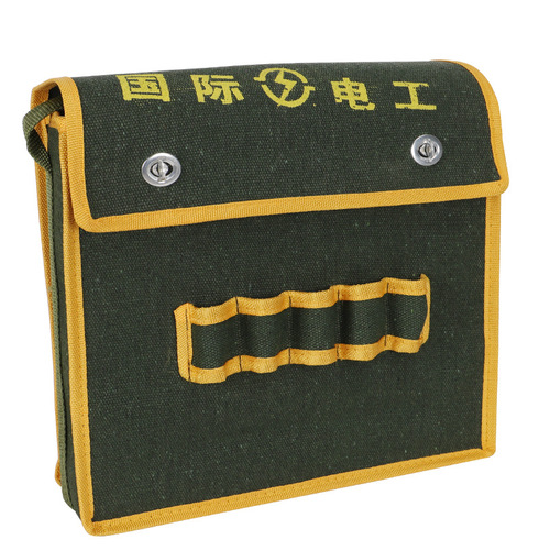 Electrician tool bag canvas tool bag electrician tool storage bag work bag repair hardware tool bag