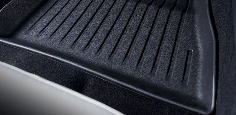 Custom-fit PEY all-new model Mercedes carpet floor mat Tesla car accessories foot mat 3 black