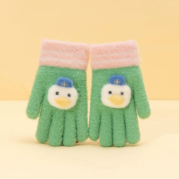 Army hat duck five fingers green