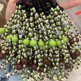 原创手作串珠挂绳高级感系列原创手机链ccd相机配链ins美少女通用