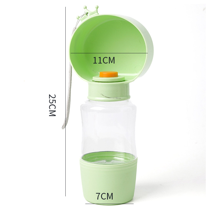 Taza para beber para perros, taza portátil para mascotas original, agua y comida, alimentador de agua al aire libre para perros pequeños y medianos