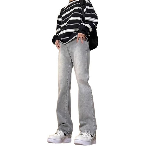 Men's Summer New Trend American Vibe Retro Straight Leg Wide Leg Pants