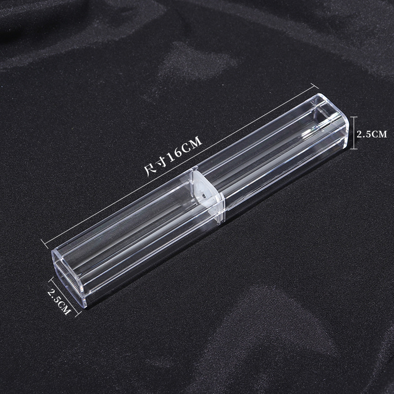 Acrylic box, metal ballpoint pen, diamond pencil case for office, Birthday gift 2