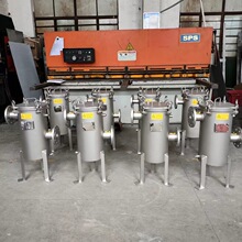 不锈钢篮式过滤器 支腿亏 管道预处理过滤 可定 夹套 大流量等