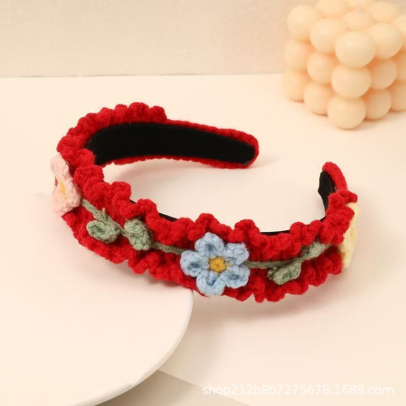 Children's winter hair accessory handmade