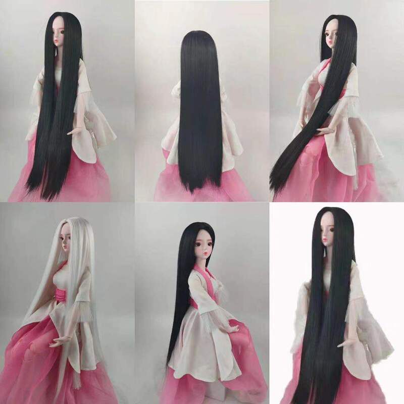 Bjd Doll Wig 3-Point, 4-Point, 6-Point Straight Hair, Braided Hair Extensions, High-Temperature Fiber, Ancient Style Bjd Doll Wig 3-Point, 4-Point, 6-Point Straight Hair, Braided Hair Extensions, High-Temperature Fiber, Ancient Style
