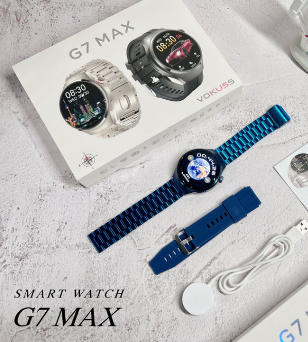 Hua Qiang Bei para el reloj inteligente G7MAX Bluetooth llamada NFC pago fuera de línea deporte salud frecuencia cardíaca sueño negocios