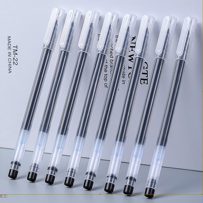 芮翔文 with 12 examination Roller ball pen carbon Water pen Signature pen 0.5mm HIPOWER Pens wholesale