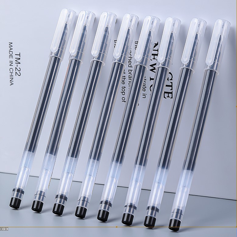 芮翔文 with 12 examination Roller ball pen carbon Water pen Signature pen 0.5mm HIPOWER Pens wholesale