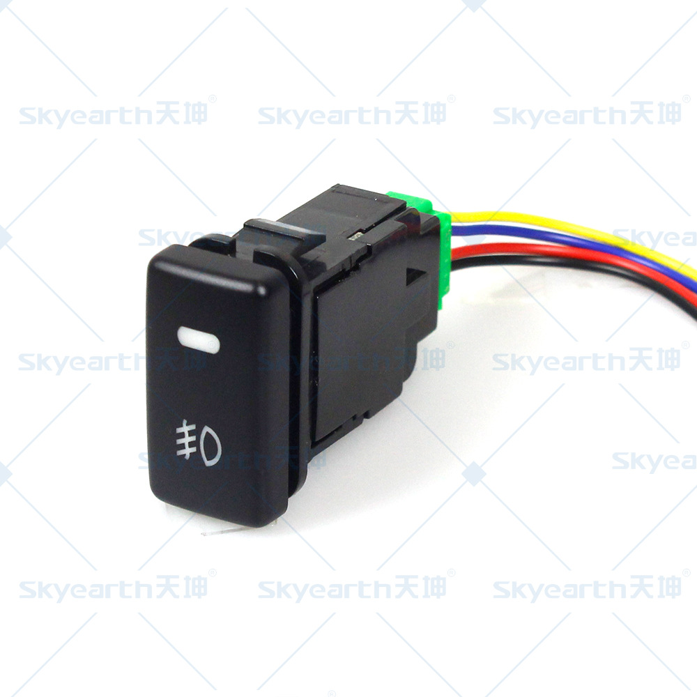 Rong Fang Lei Ling Corolla Ling Fang Prado interruptor fuente de alimentación radar foco ventilador interruptor de luz antiniebla modificado