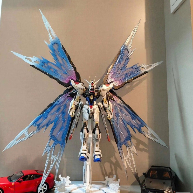 (2개) 건담 모델 MB 무료 TAIPAN 조립 MG RED HERETICAL UNICORN BAI XUEJI 수제 모델 MECHA 공격