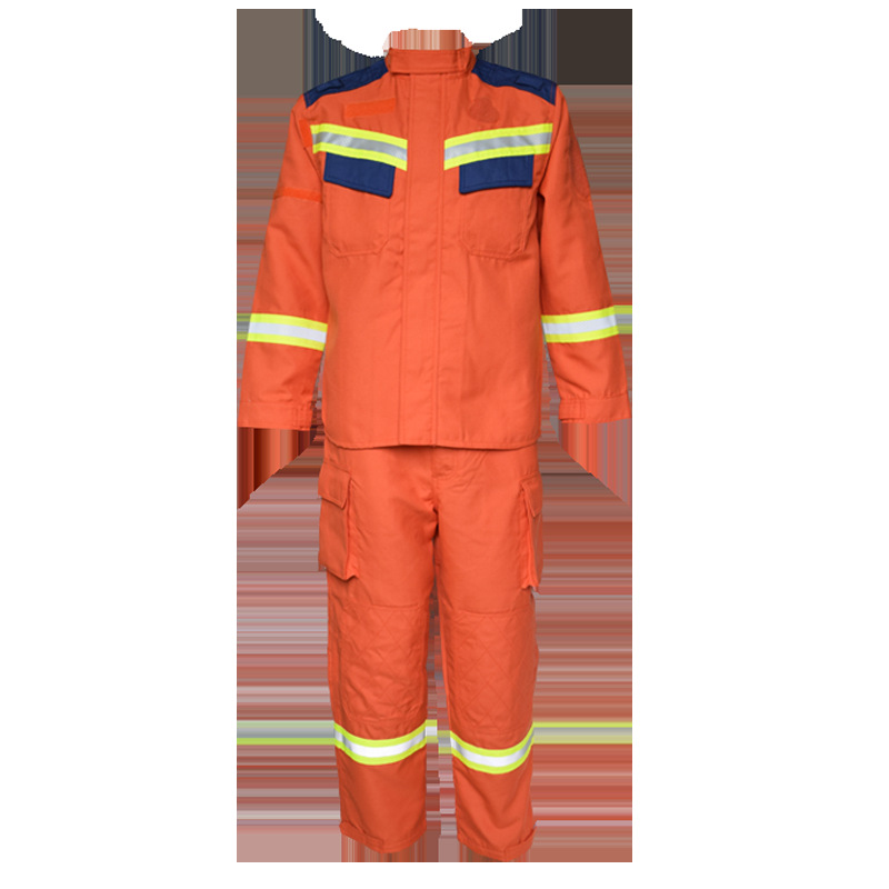 20款抢险救援服灭火服 阻燃服 扑火服灭火防护 带报告 五件套