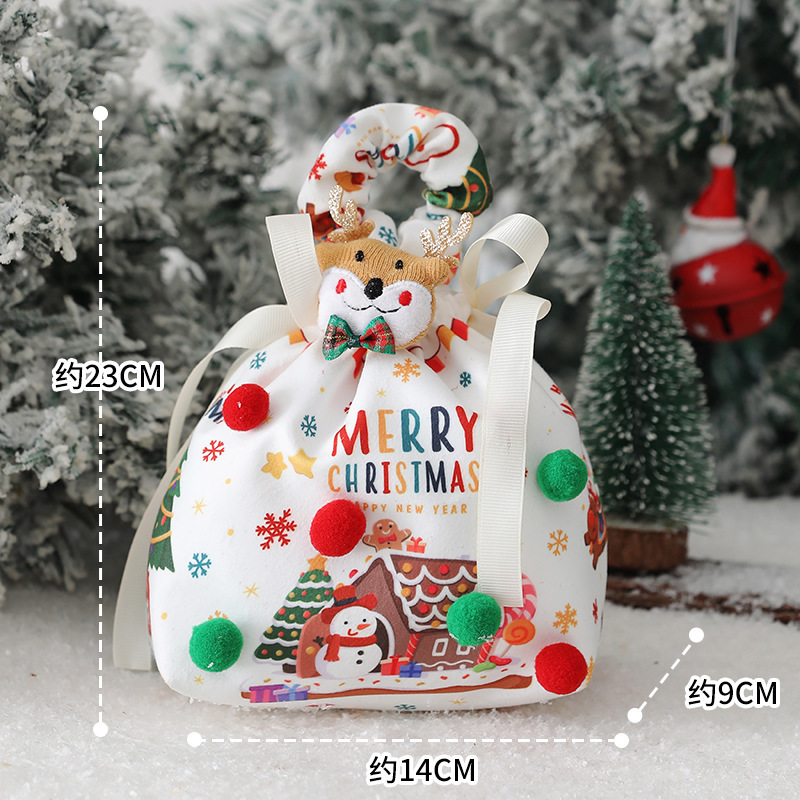 クリスマスイブアップル包装袋平和フルーツギフトバッグ子供のポータブルキャンディ 2025 新しいギフト|undefined