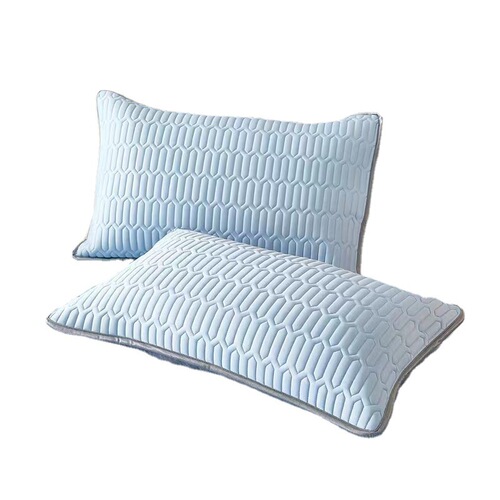 Cool silk latex mat solid color pillowcase single bed student dormitory double bed pillowcase wholesale one piece drop shipping