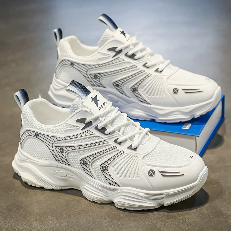 Летняя мужская обувь новая дышащая сетка обувь мужская спортивная обувь мода